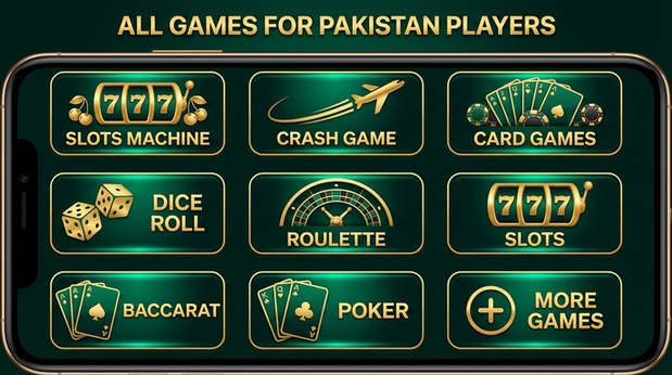 Main screen of luckpub games page for PK players - 4